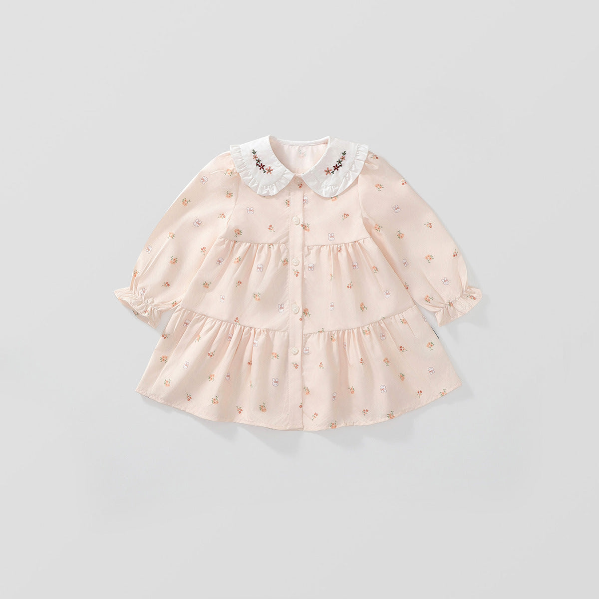 Girls' Embroidered Dress