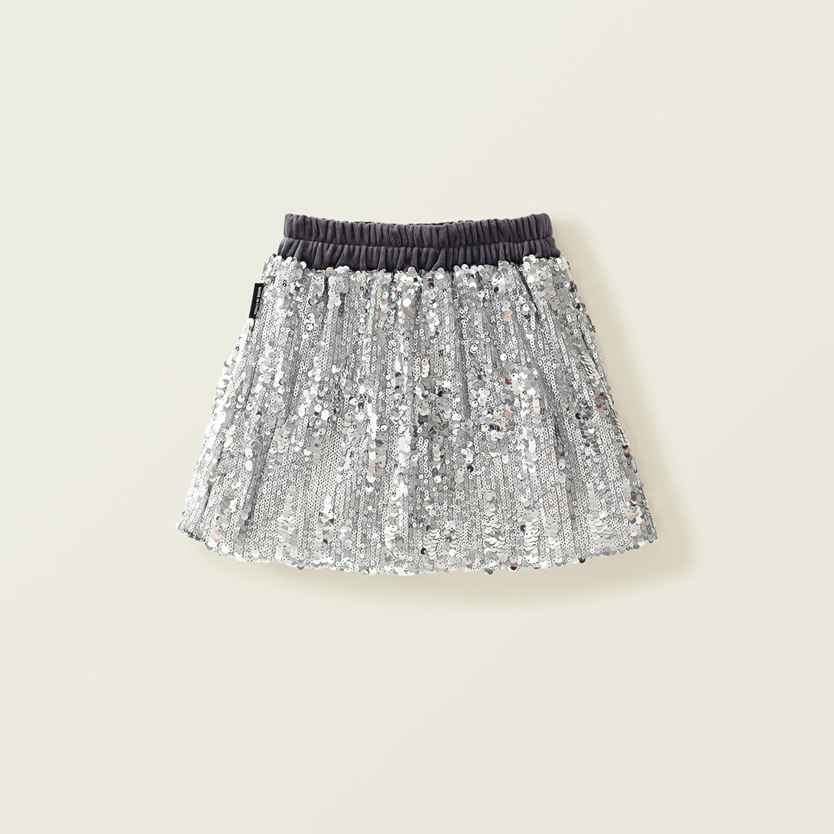 Girl's Korean-Style Sequined Skirt