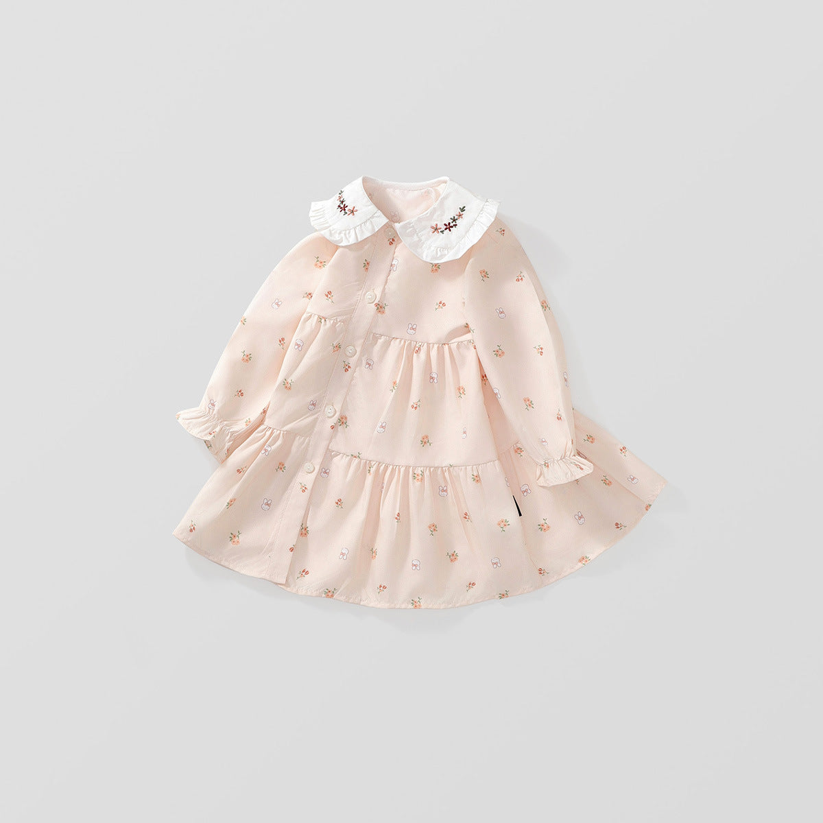 Girls' Embroidered Dress