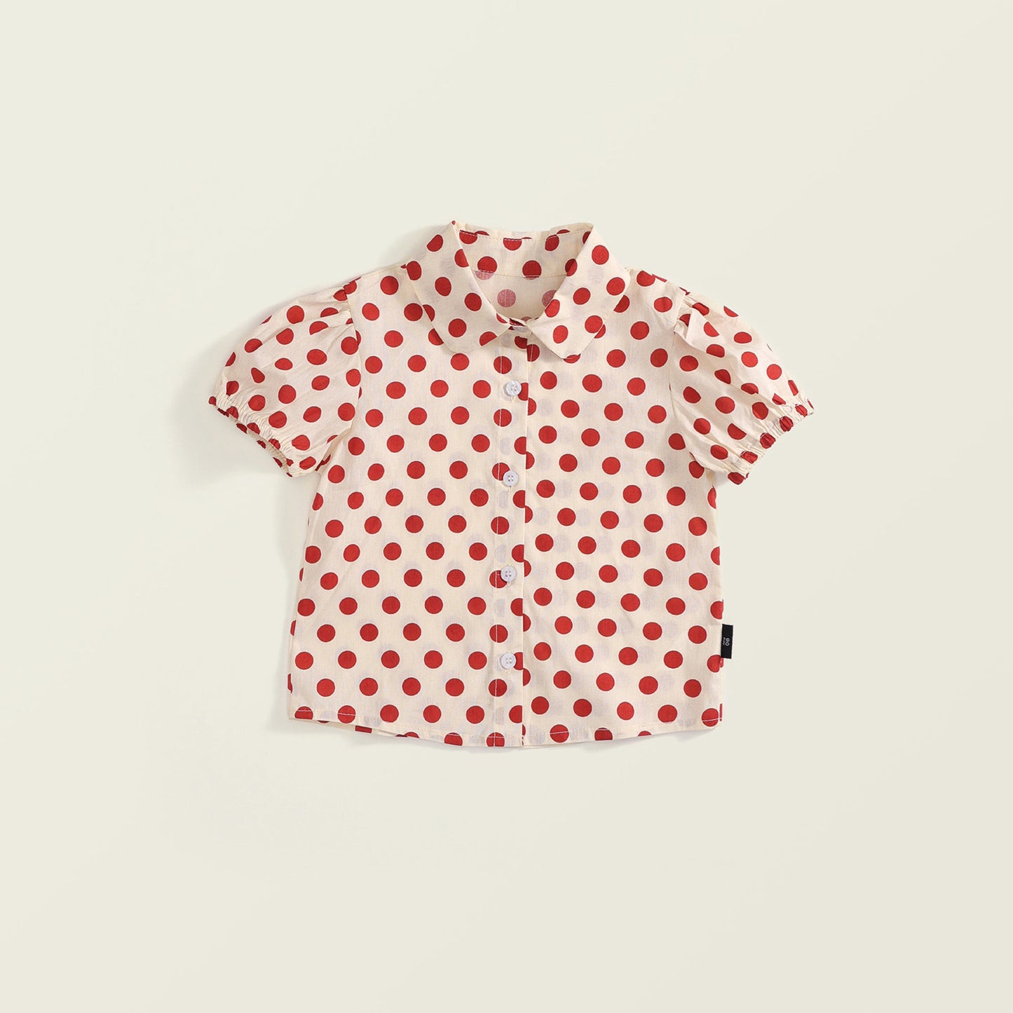 Girls' Red Polka Dot Shirt