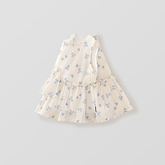 Girl's Lace Embroidered Sleeveless Vest Top