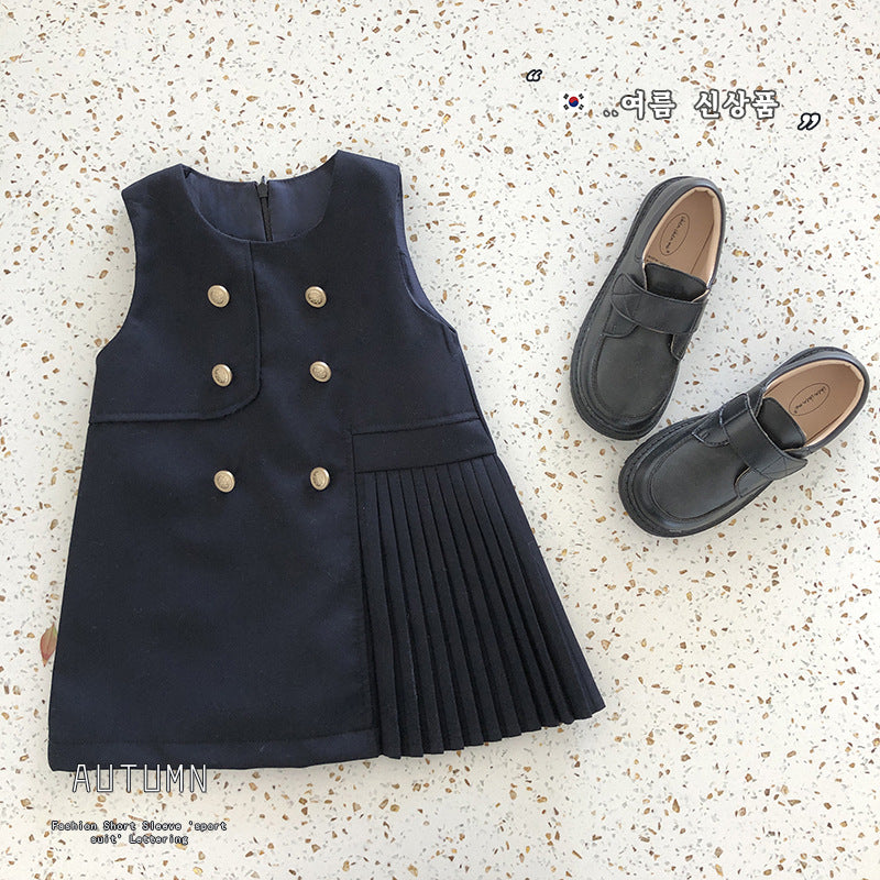 Girl's Blazer Dress Set