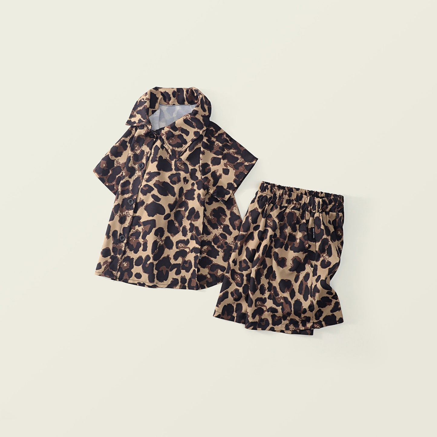 Girl's Summer New Leopard Print Set K3124503