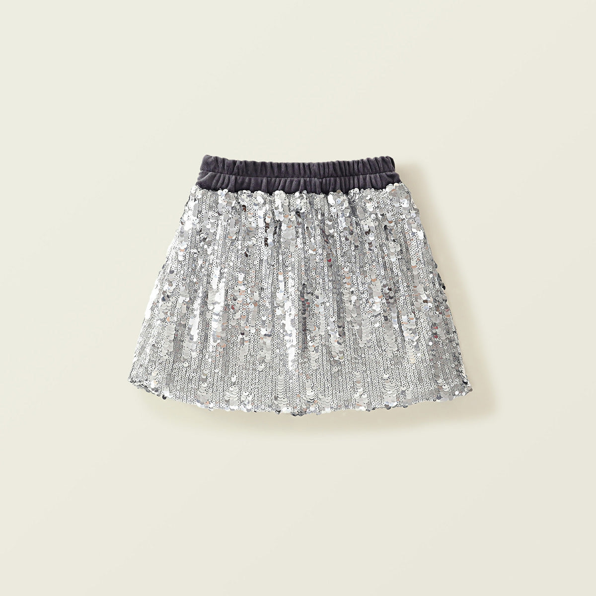 Girl's Korean-Style Sequined Skirt