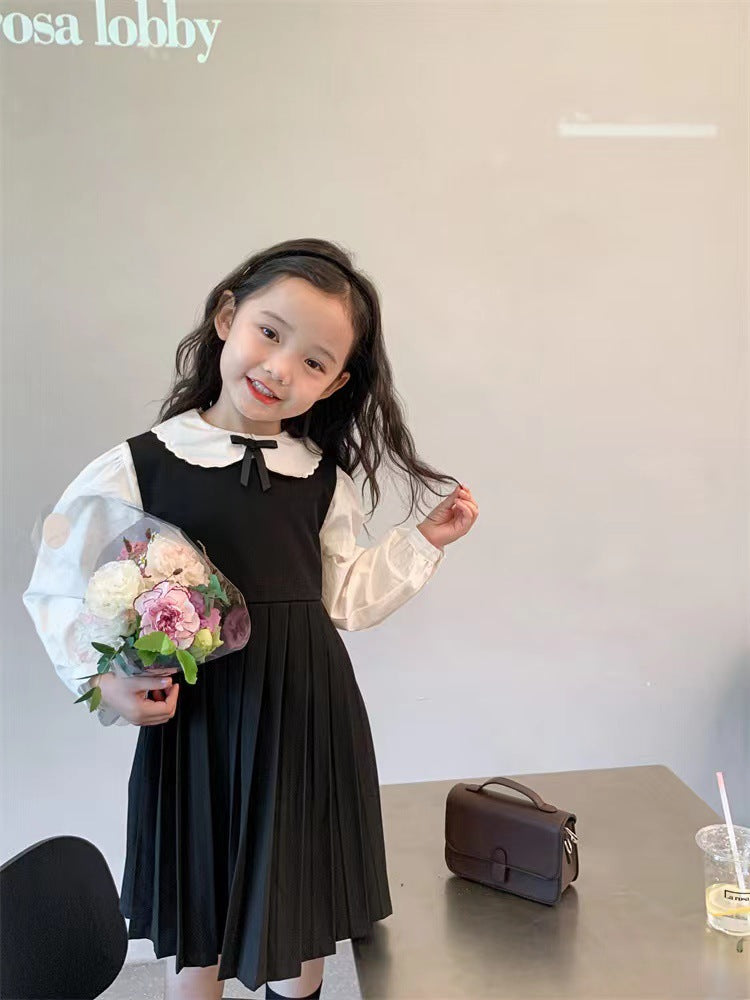 Kids' Academic Style Dress Set