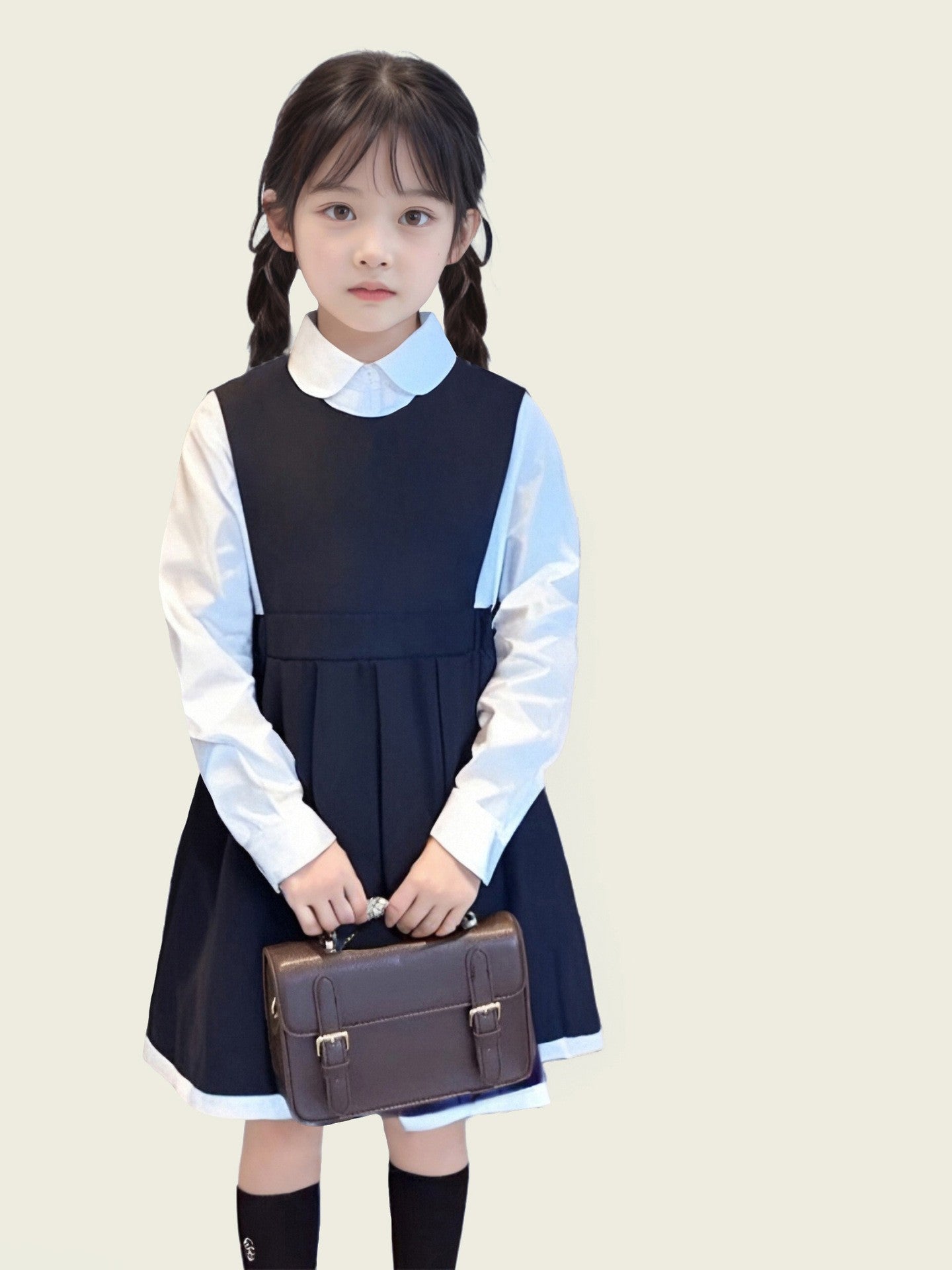 Girl's School Uniform Set
