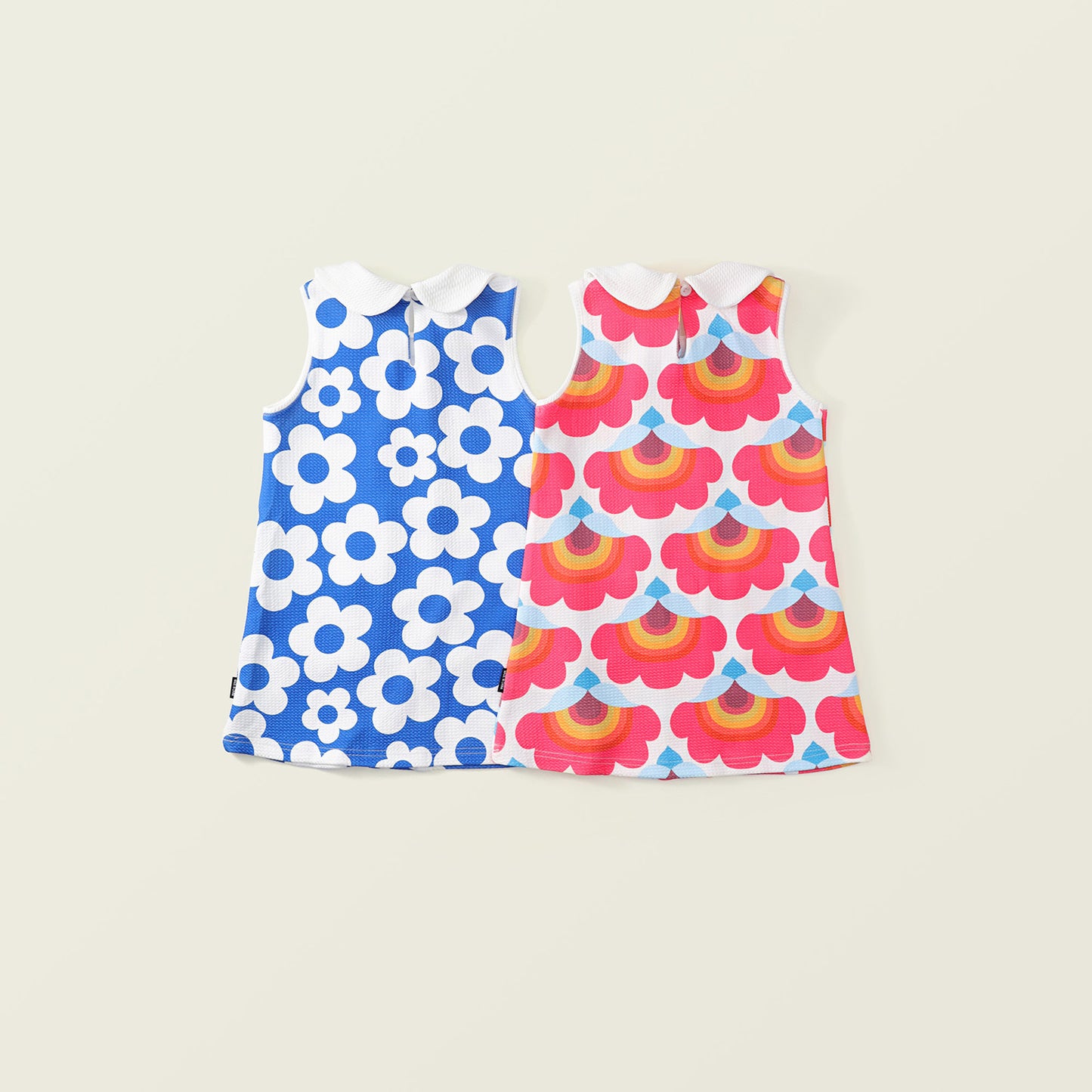 Girls Summer Floral Sleeveless Dress